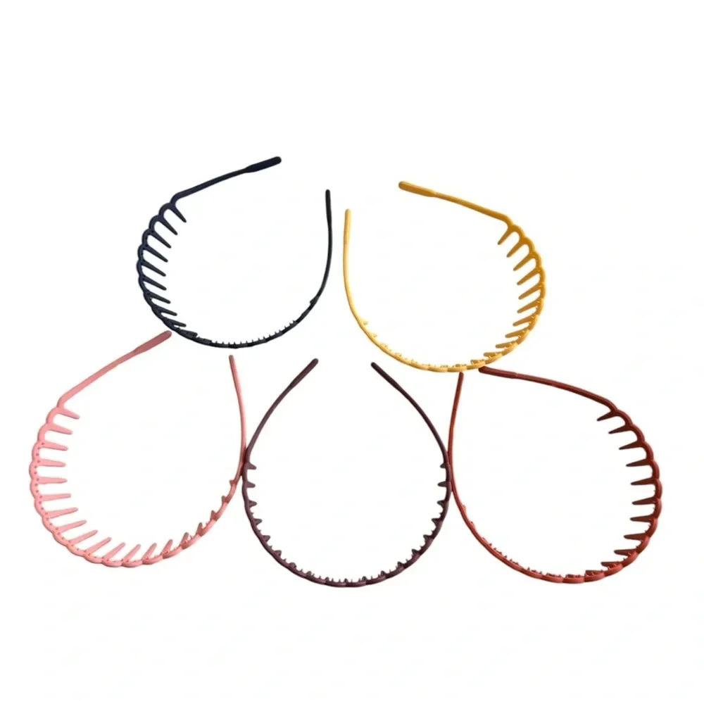 Set of 5 Multicolor Volumne Hairbands New